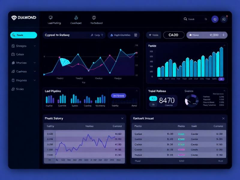 Varachha Diamond CRM — SaaS Dashboard